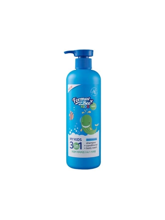 Formal Bee 3in1 Apple shampoo per capelli balsamo e gel doccia 3 in 1 1000ml per bambini