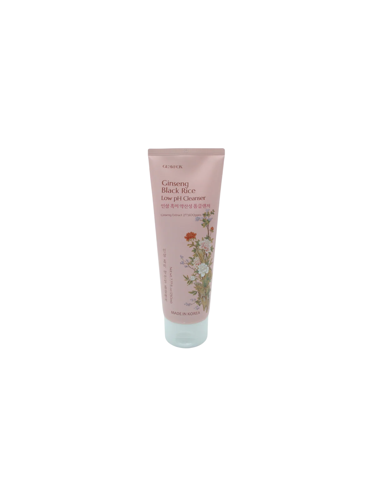Glamfox Ginseng pulente e idratante schiuma detergente 230ml donna