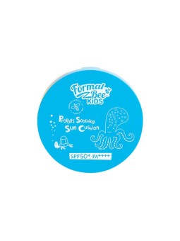 Formal Bee Propolis Soothing Sun Cushion protezione solare Sunscreen Cushion per viso e corpo SPF 50 25 g per bambini
