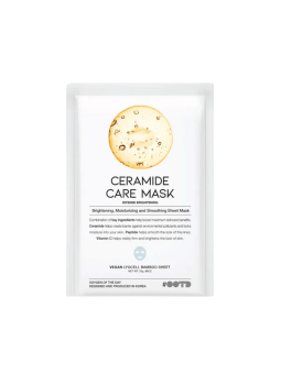 OOTD Ceramide Care illuminante maschera in tessuto per viso 25ml donna