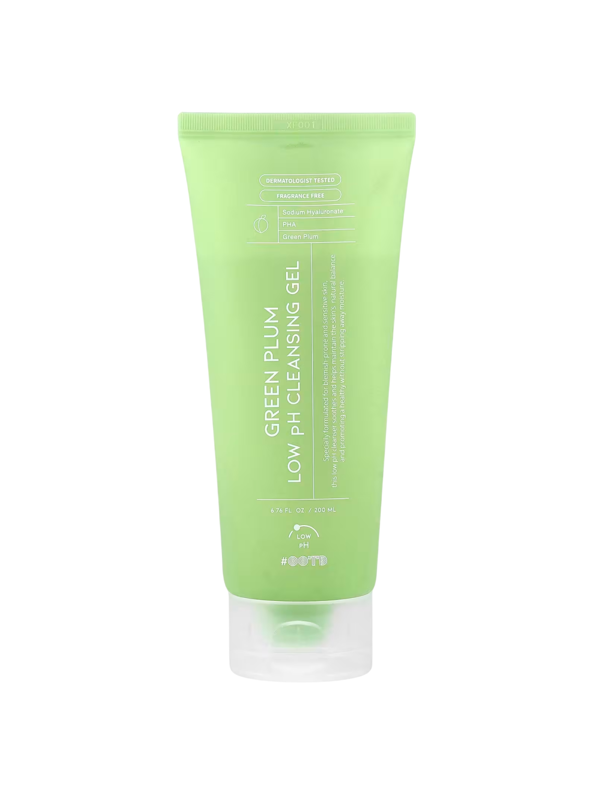 OOTD Green Plum pulente e idratante gel detergente per viso 200ml donna