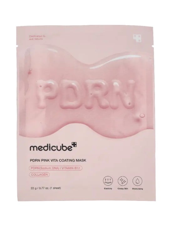 Medicube Maschera in tessuto Pdrn Pink Vita Coating Mask 22 g donna Medicube www.essenzetotalstyle.com 