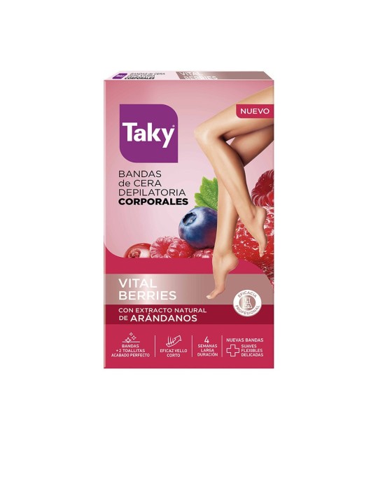 Taky rosso FRUTTI ceretta corpo strisce per rimozione peli 16 unità Unisex