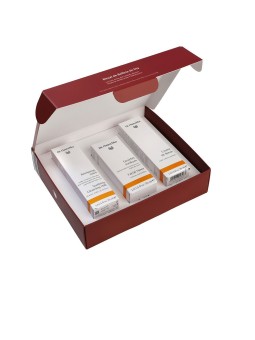 Dr. Hauschka rosa crema bellezza set rituale of 3 Facial cream 30ml + Cleansing milk 30ml + Facial toner 30ml Unisex
