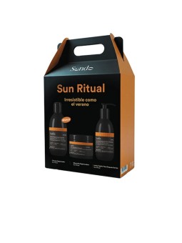 Sendo sole set rituale 3 pc Shampoo 250 ml + Hair Mask 200 ml + Hair Milk 150 ml Unisex