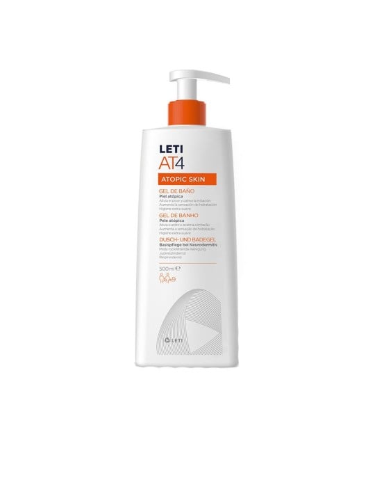 Leti Pharma LETIAT4 pelle atopica gel da bagno 500ml Unisex