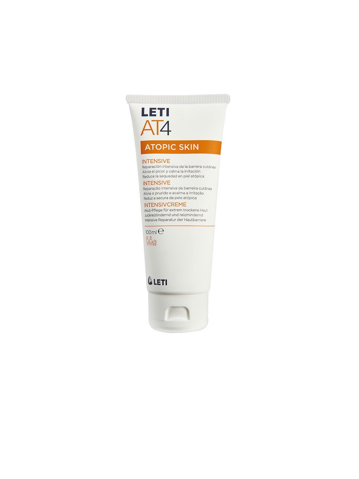 Leti Pharma LETIAT4 pelle atopica intensivo riparazione intensiva crema 100ml Unisex