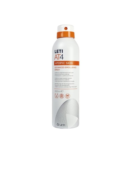 Leti Pharma LETIAT4 pelle atopica avanzato emolliente spray 200ml Unisex