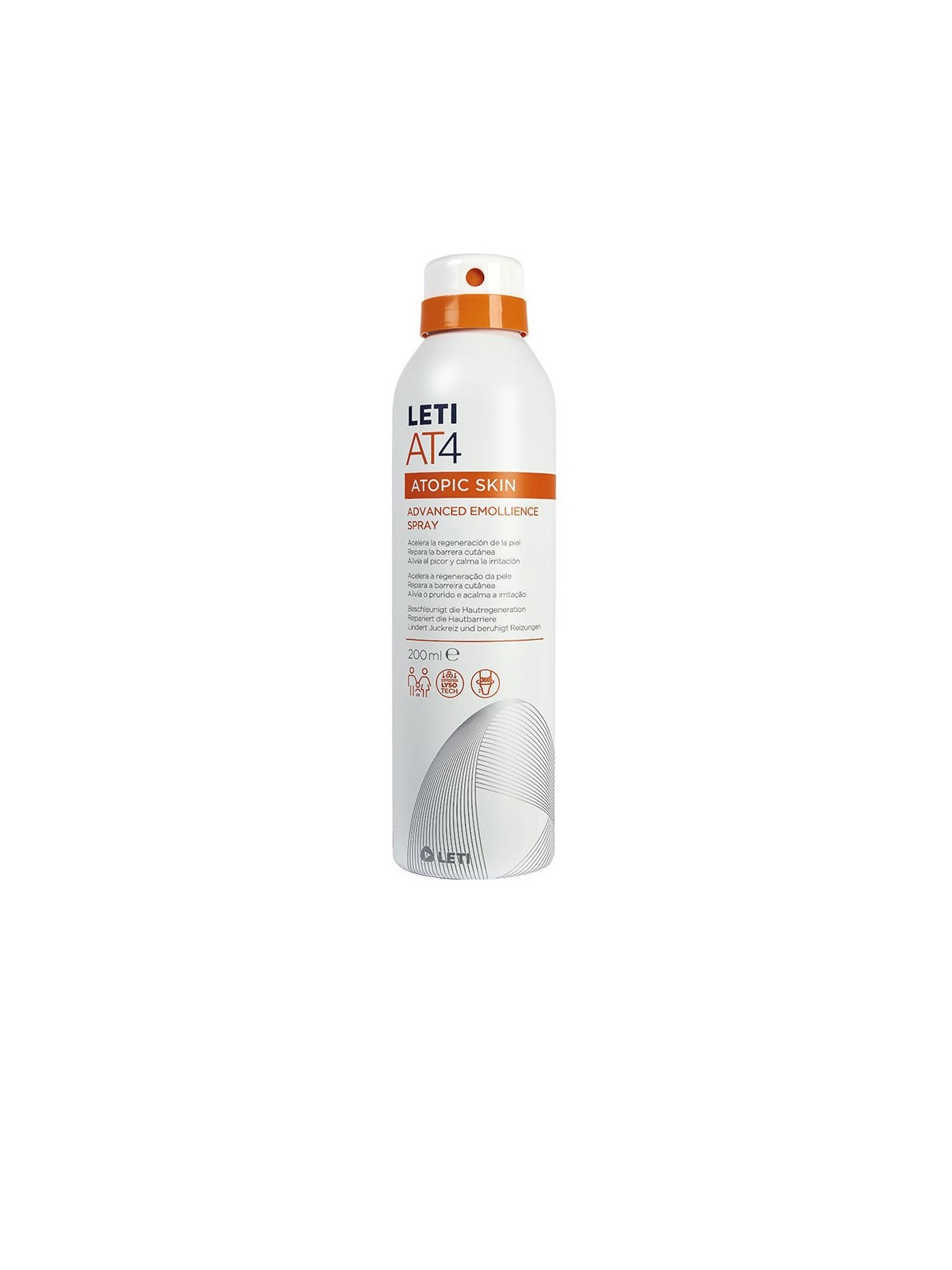 Leti Pharma LETIAT4 pelle atopica avanzato emolliente spray 200ml Unisex
