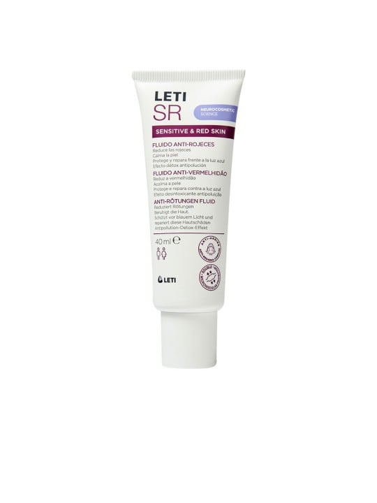 Leti Pharma LETISR sensibile & pelle rossa anti-rossore fluido 40ml Unisex
