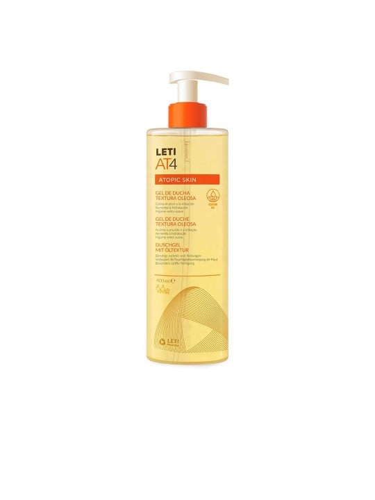 Leti Pharma LETIAT4 pelle atopica grasso texture gel doccia 400ml Unisex