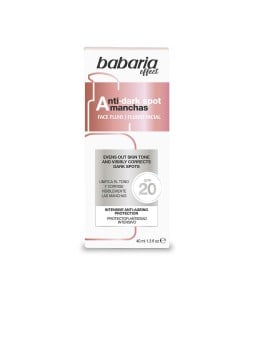 Babaria anti-macchie scure imperfezione fluido viso SPF20 40ml Unisex