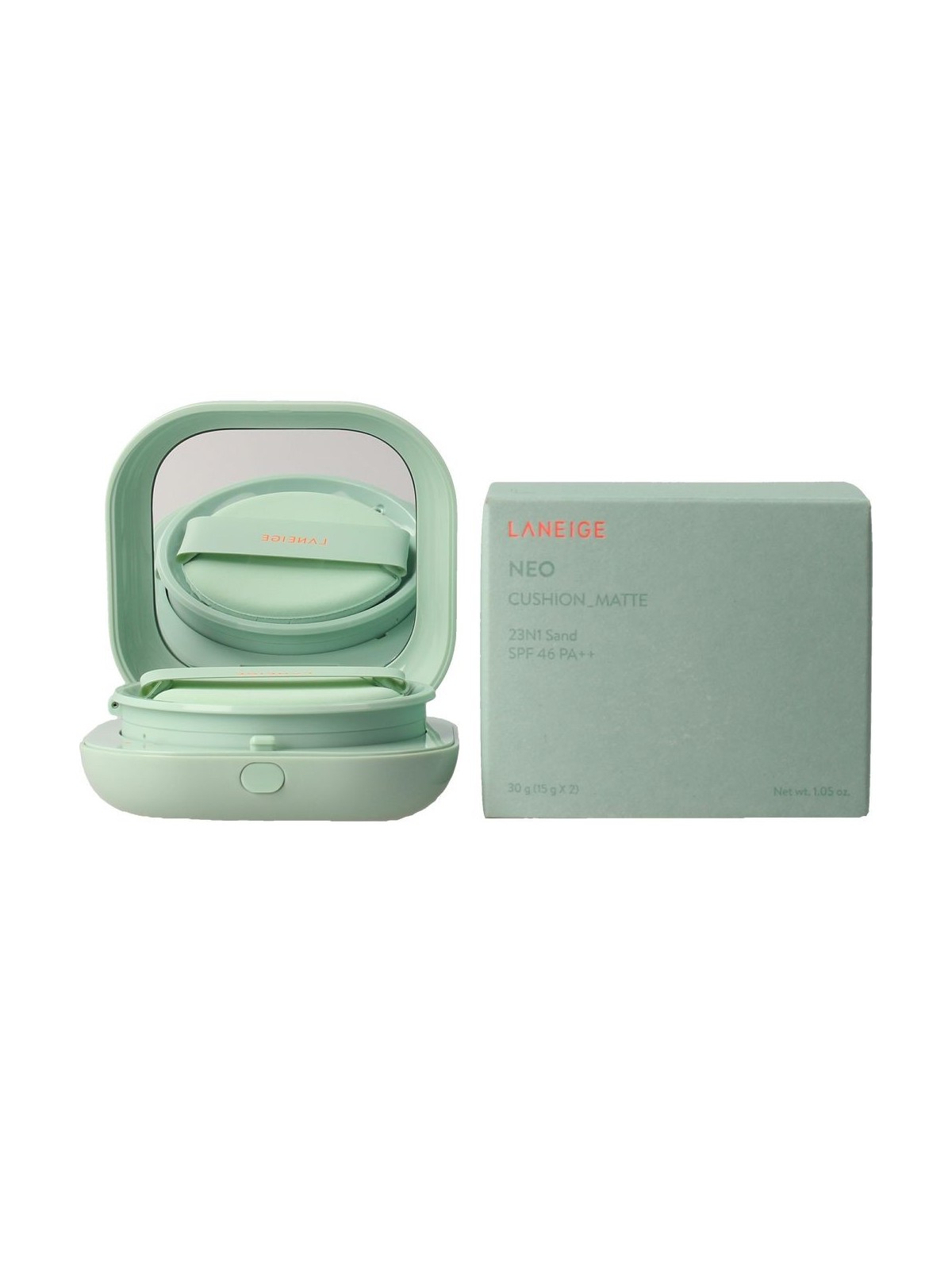 Laneige NEO CUSHION opaco trucco N.23N1-Sand 15 gr Unisex