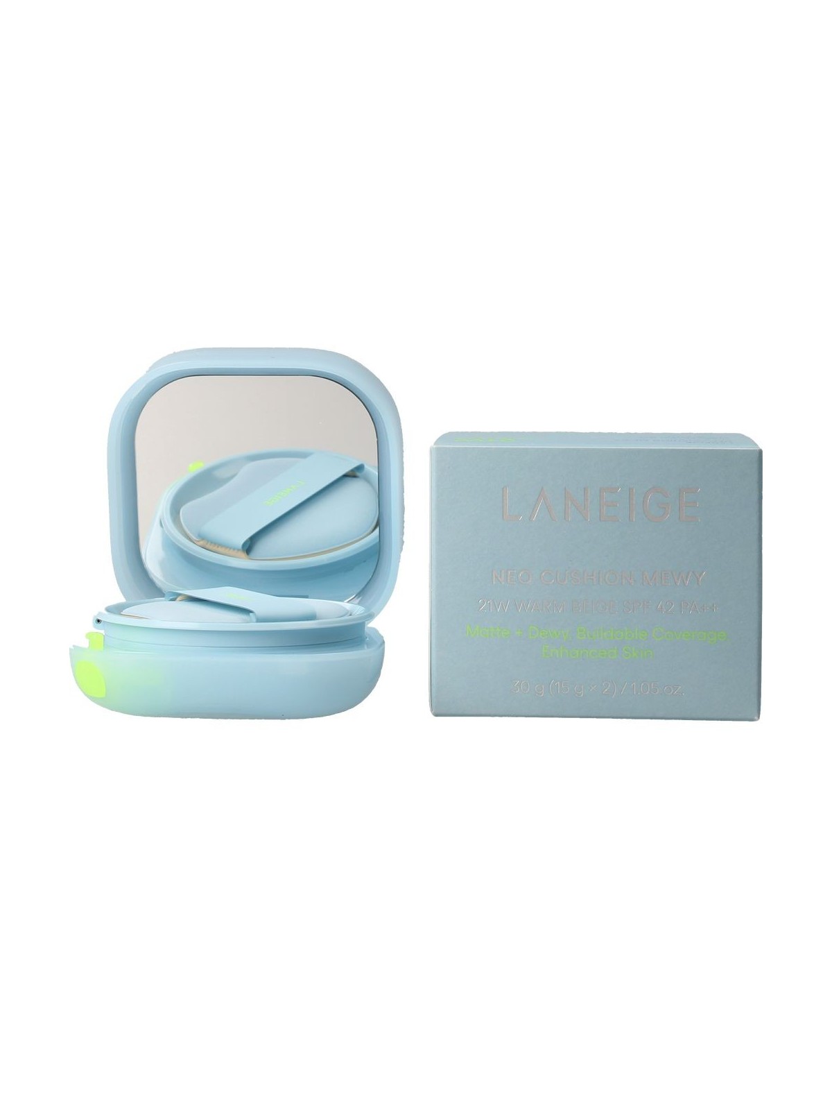 Laneige NEO cuscino mewy trucco N.21W-Warm beige 15 gr Unisex