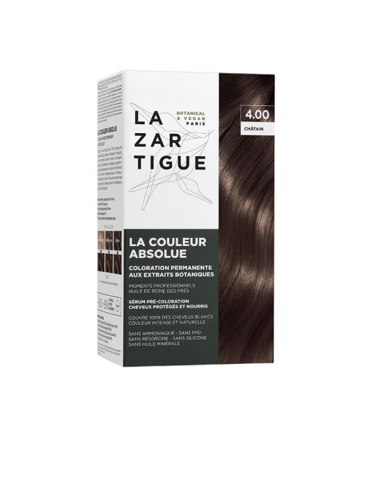 Lazartigue LA colore assoluto senza ammoniaca capelli permanenti colore N.4.00 1 unità Unisex