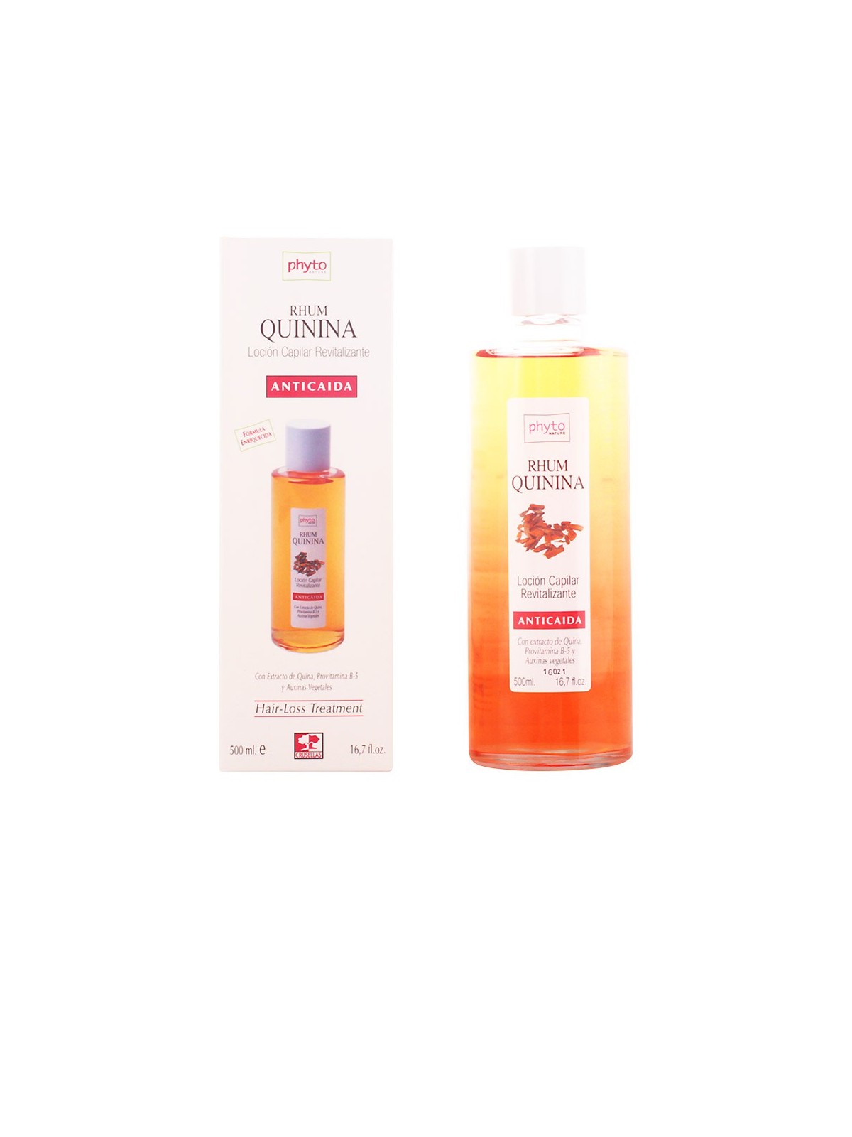 Crusellas RHUM chinina anti-capelli lozione perdita 500ml Unisex