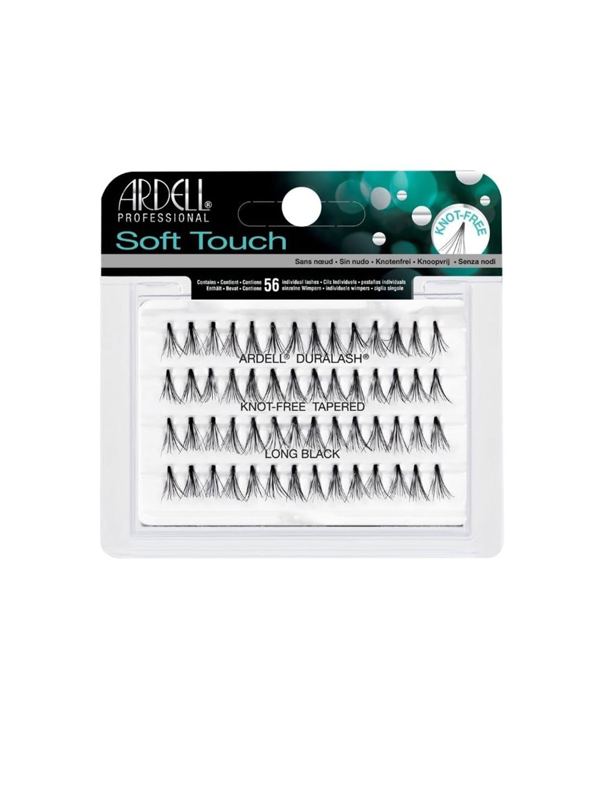 Ardell ARDELL INDIVIDUI LEGGERI VOLUME PESO senza nodi affusolato N.nero lungo 56 u Unisex