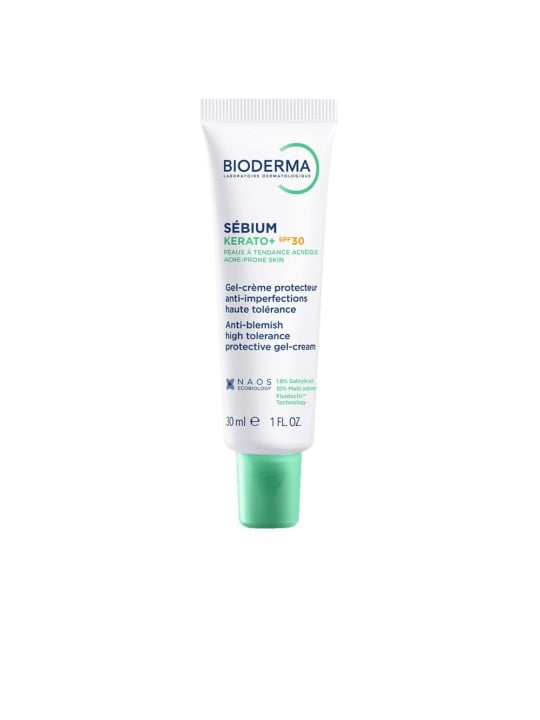 Bioderma SÉBIUM KERATO+ alta tolleranza gel anti-imperfezioni crema SPF30 30ml Unisex