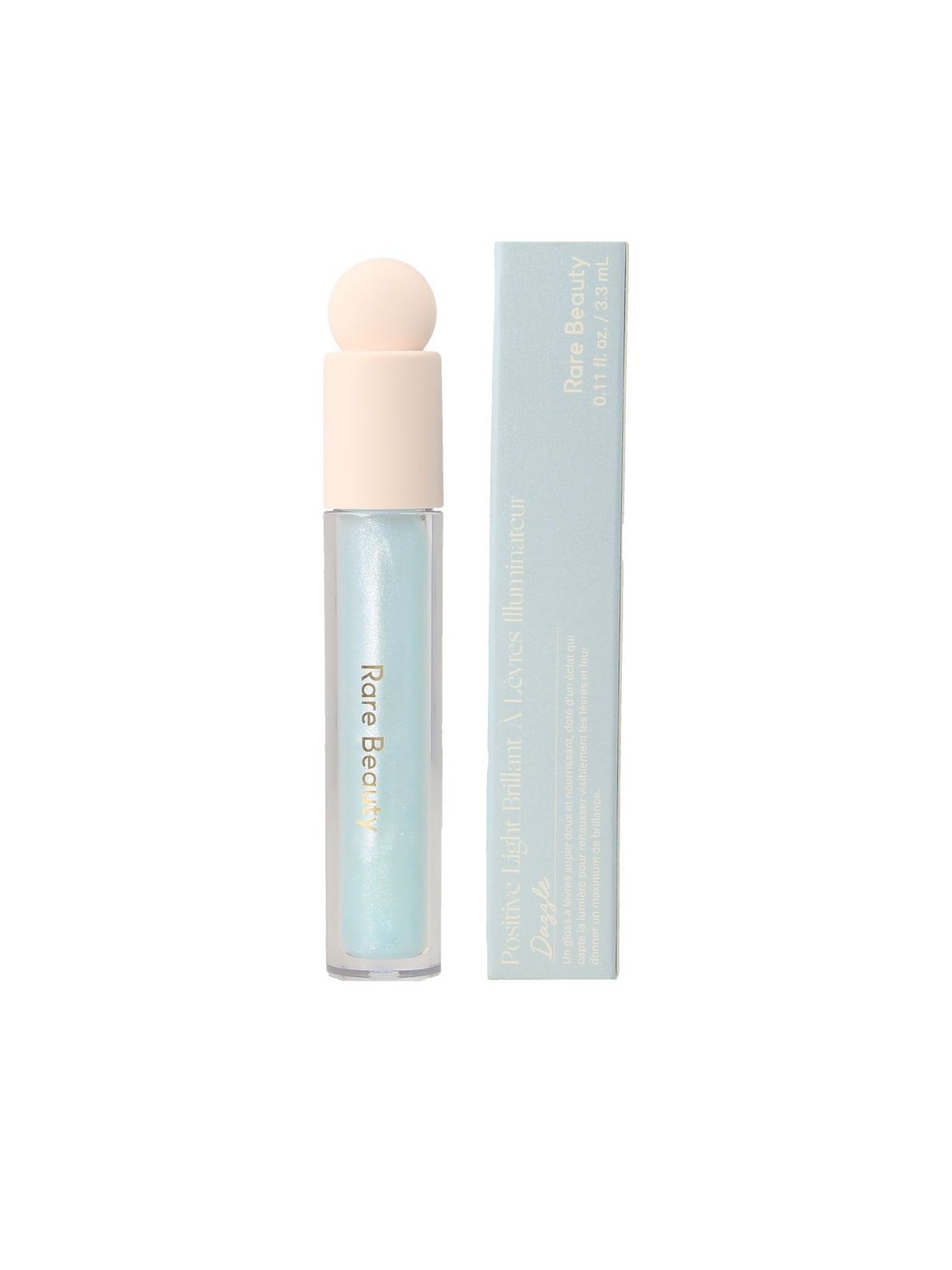 Rare Beauty POSITIVE ILLUMINANTE LIGHT gloss labbra N.Dazzle 3.3ml Unisex