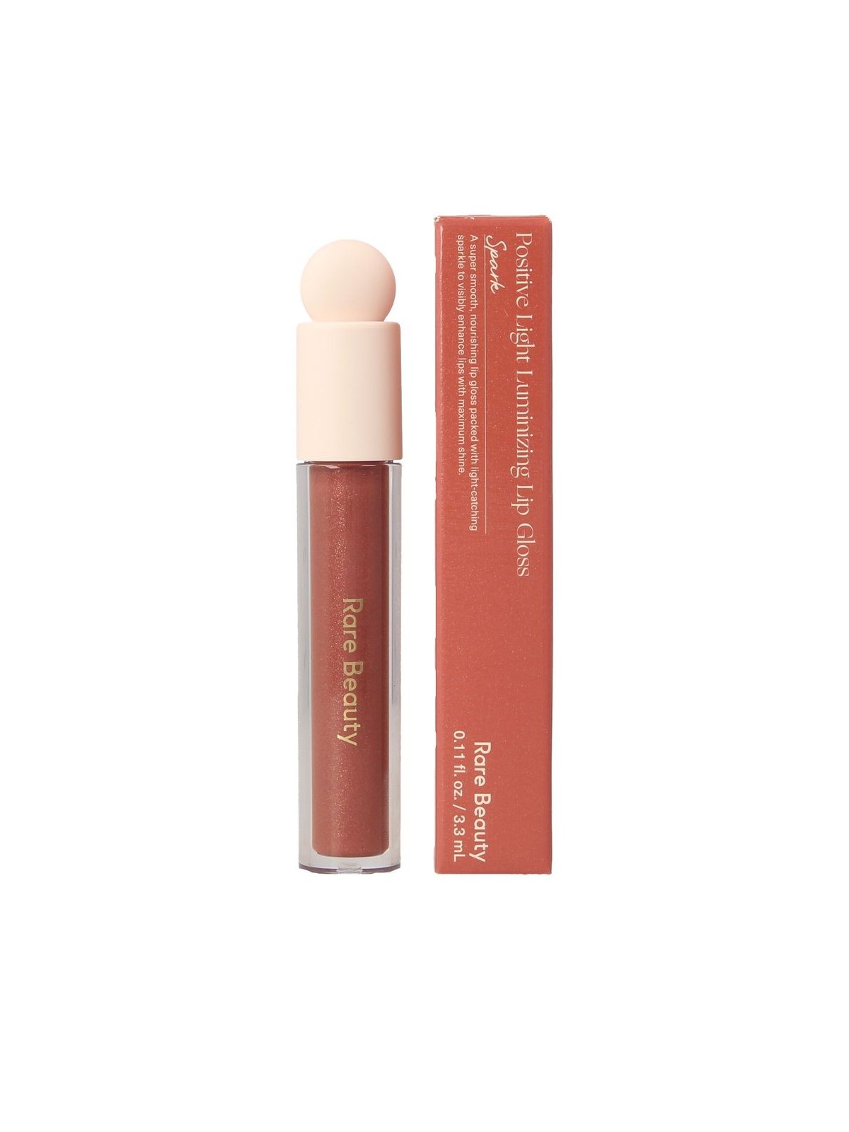 Rare Beauty POSITIVE leggero Sparkling gloss labbra 3.3ml Unisex