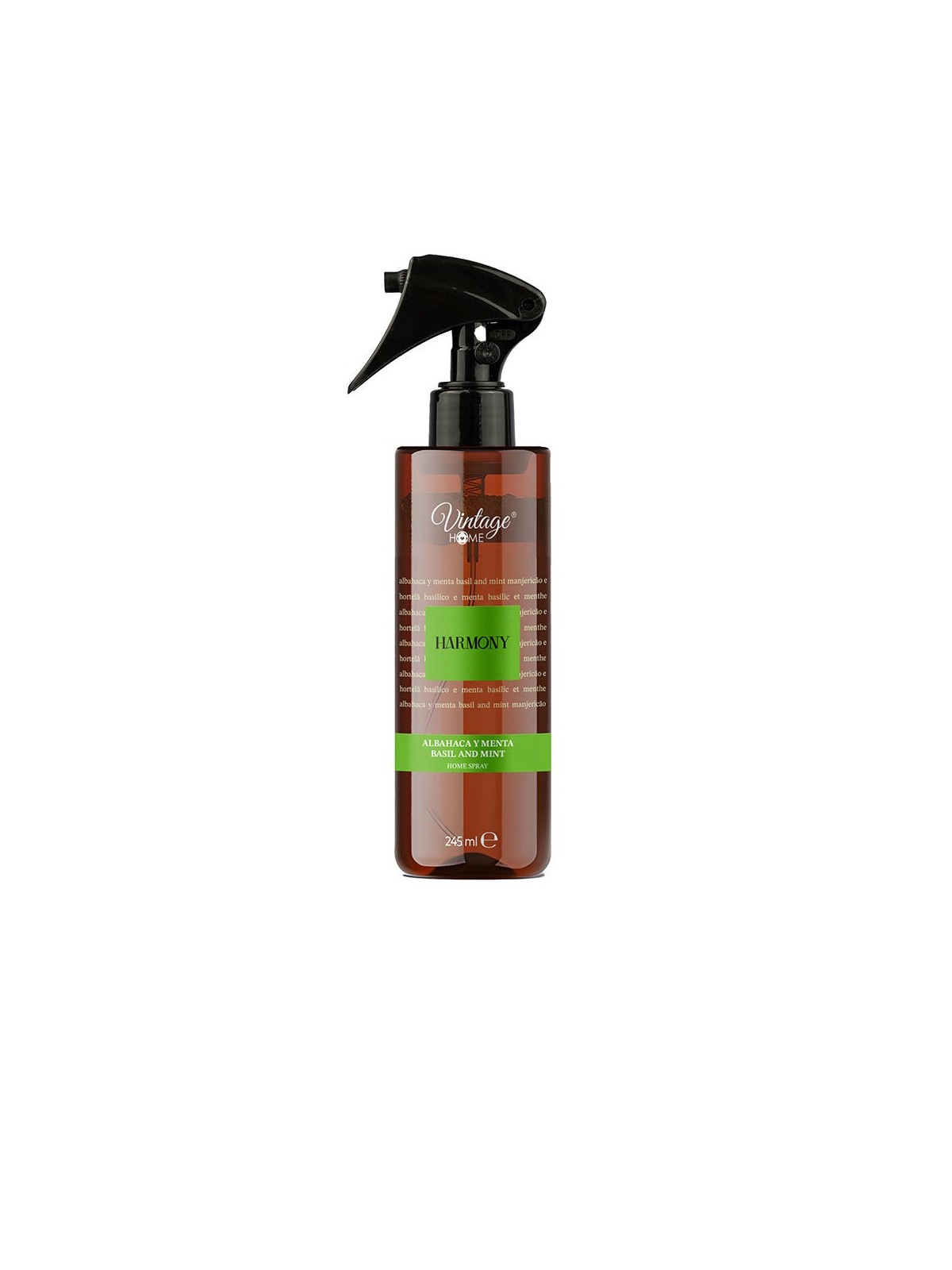 Vintage Home HARMONY deodorante ambiente spray N.Basil E MENTA 245ml Unisex
