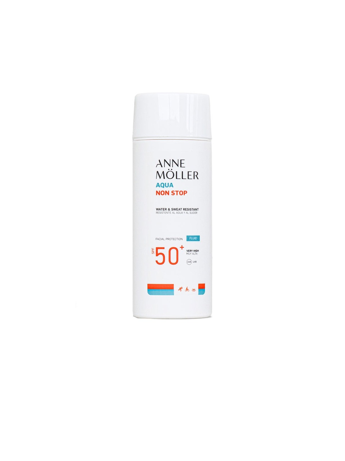 Anne Möller AQUA non stop acqua e resistente al sudore SPF50+ 75ml Unisex