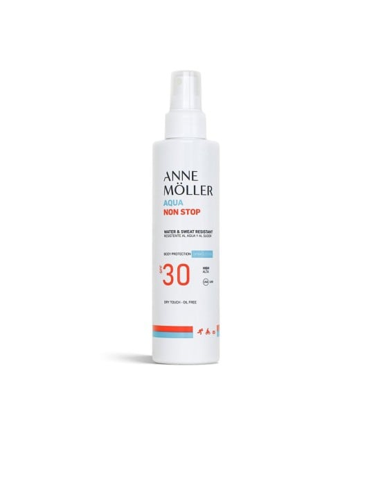 Anne Möller AQUA non stop acqua e resistente al sudore spray lozione SPF30 175ml Unisex