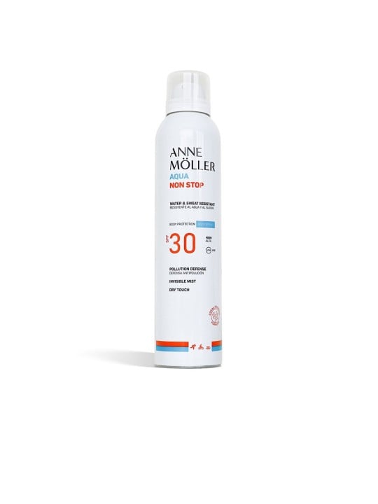 Anne Möller AQUA non stop acqua e resistente al sudore spray corpo SPF30 200ml Unisex