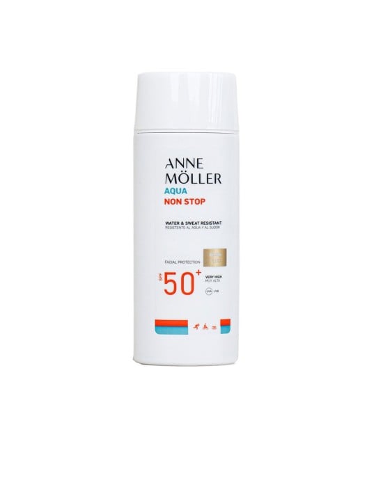 Anne Möller AQUA non stop acqua e resistente al sudore fluido luminoso SPF50+ 75ml Unisex
