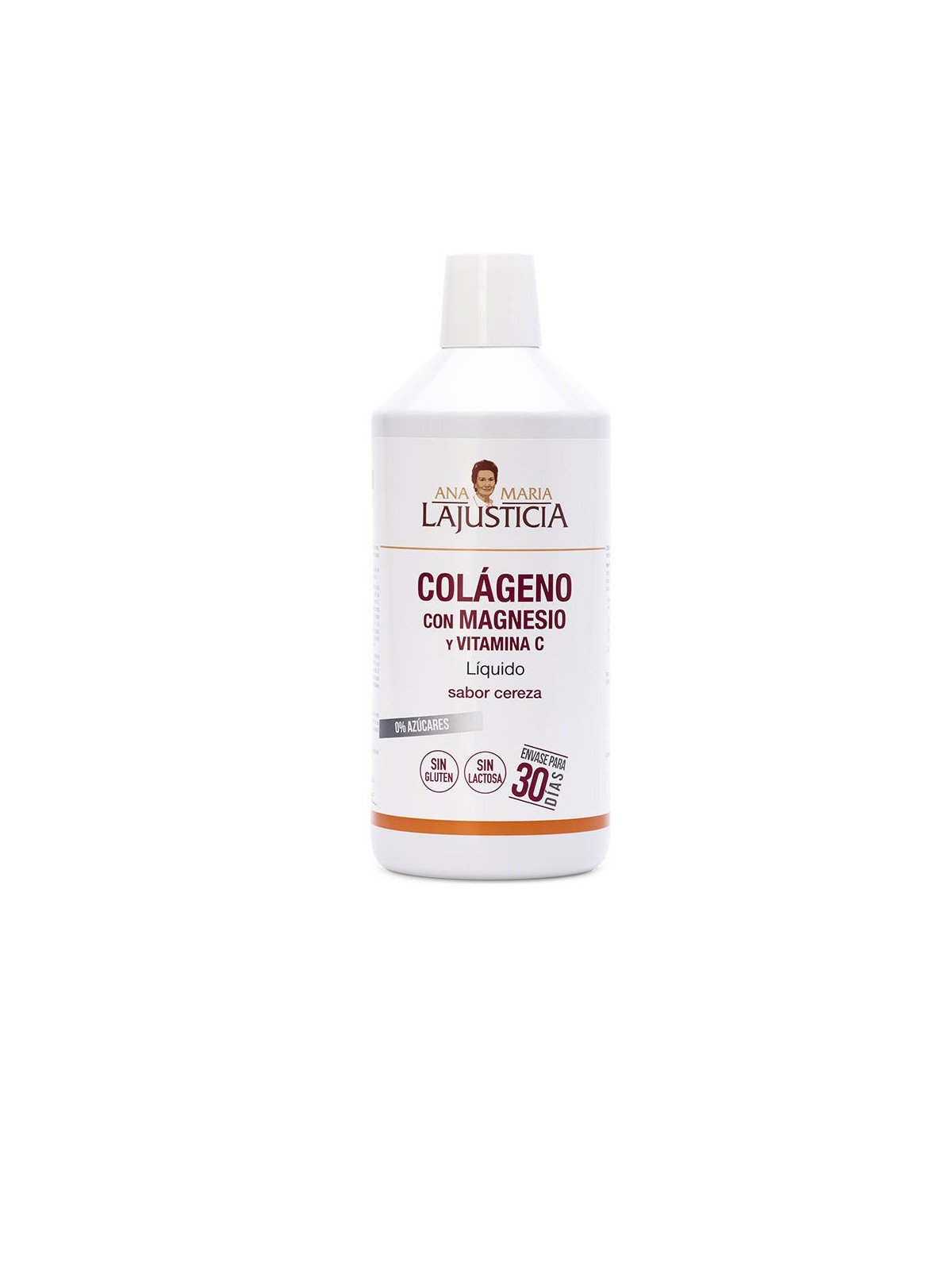 Ana Maria Lajusticia collagene con magnesio + vitamina C N.cherry 1000ml Unisex