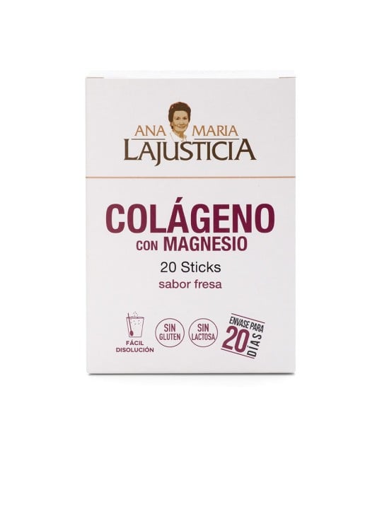 Ana Maria Lajusticia COLLAGENE CON MAGNESIO sapore fragola 20 bastoncini Unisex