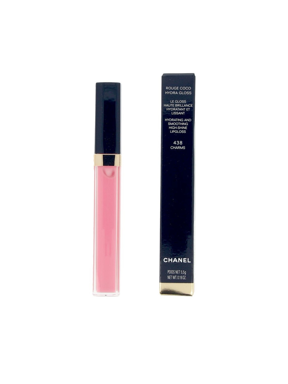Chanel ROUGE cocco idratante gloss N.438-Charms 1 u Unisex