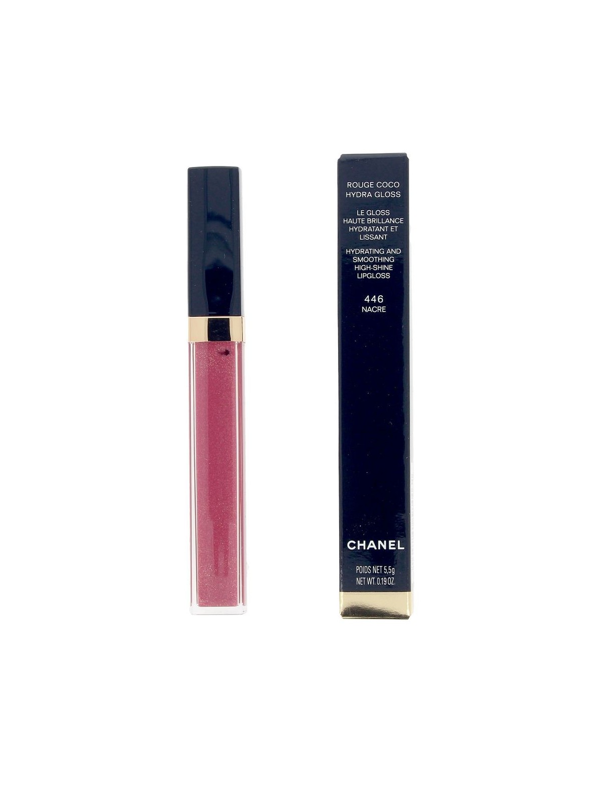Chanel ROUGE cocco idratante gloss N.446-Nacre 1 u Unisex