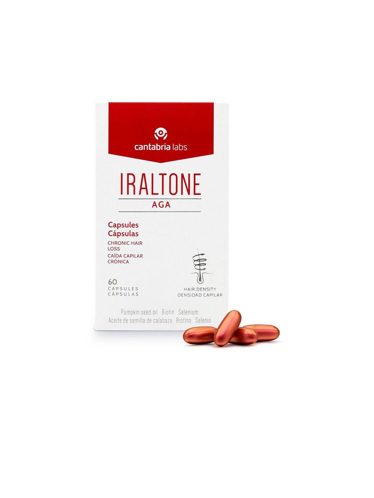 Iraltone IRALTONE AGA PLUS capsule 60 u Unisex