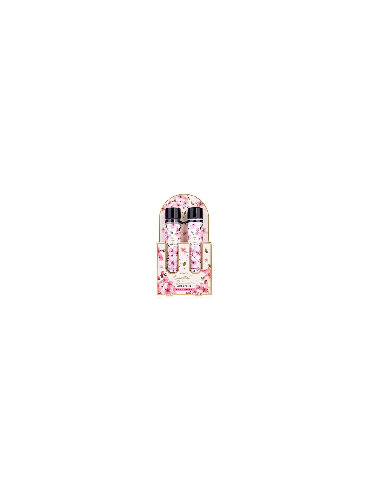 Accentra Cherry Blossom Essential Botanicals Body Care Set - Dárková sada ve zkumavkách donna
