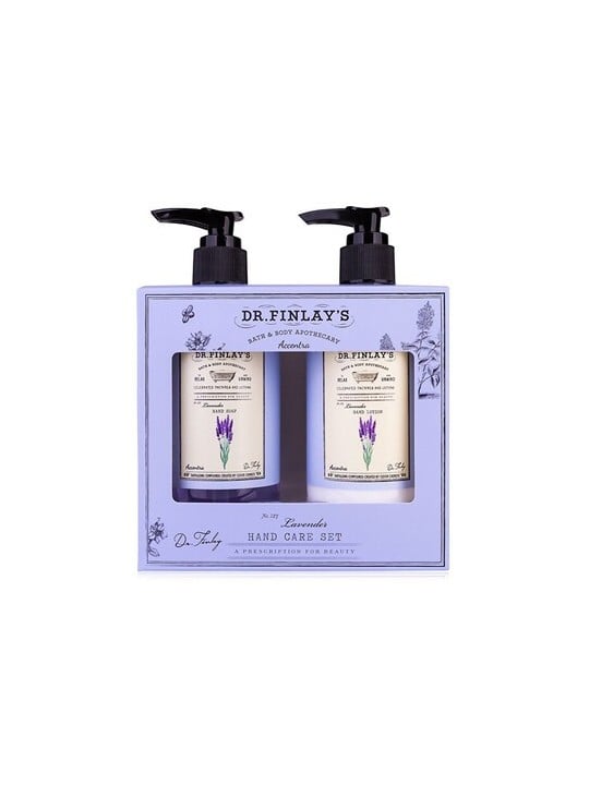 Accentra Lavender Dr. Finlay`s Hand Care Set with Pump - Dárková sada péče o ruce s pumpičkou donna