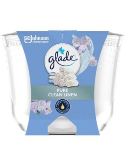Glade Pure Clean Linen Candle - Vonná svíčka 204.0g donna