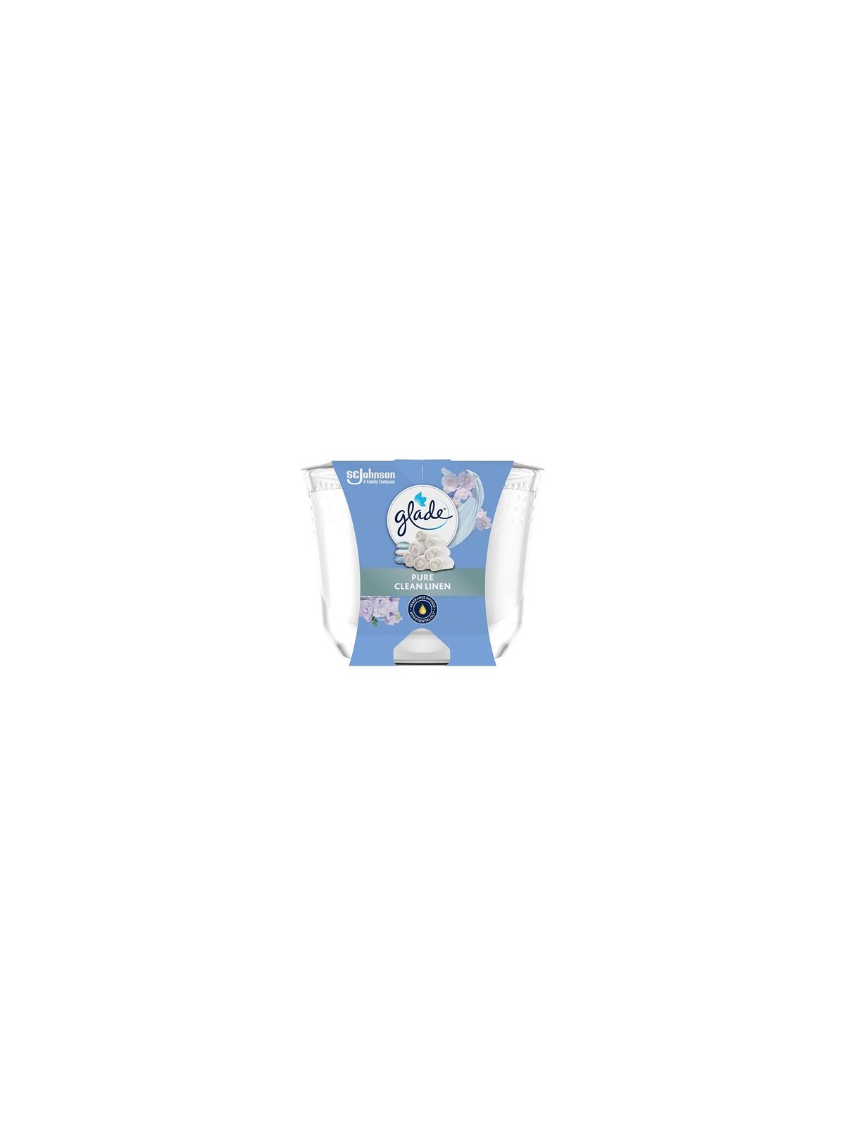 Glade Pure Clean Linen Candle - Vonná svíčka 204.0g donna