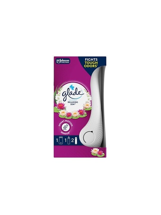 Glade Sense & Spray Relaxing Zen - Automatický osvěžovač vzduchu + náplň 18ml donna