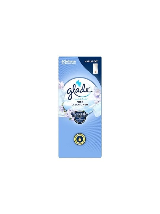 Glade Touch & Fresh Pure Clean Linen Refill - Náplň do osvěžovače vzduchu 10ml donna