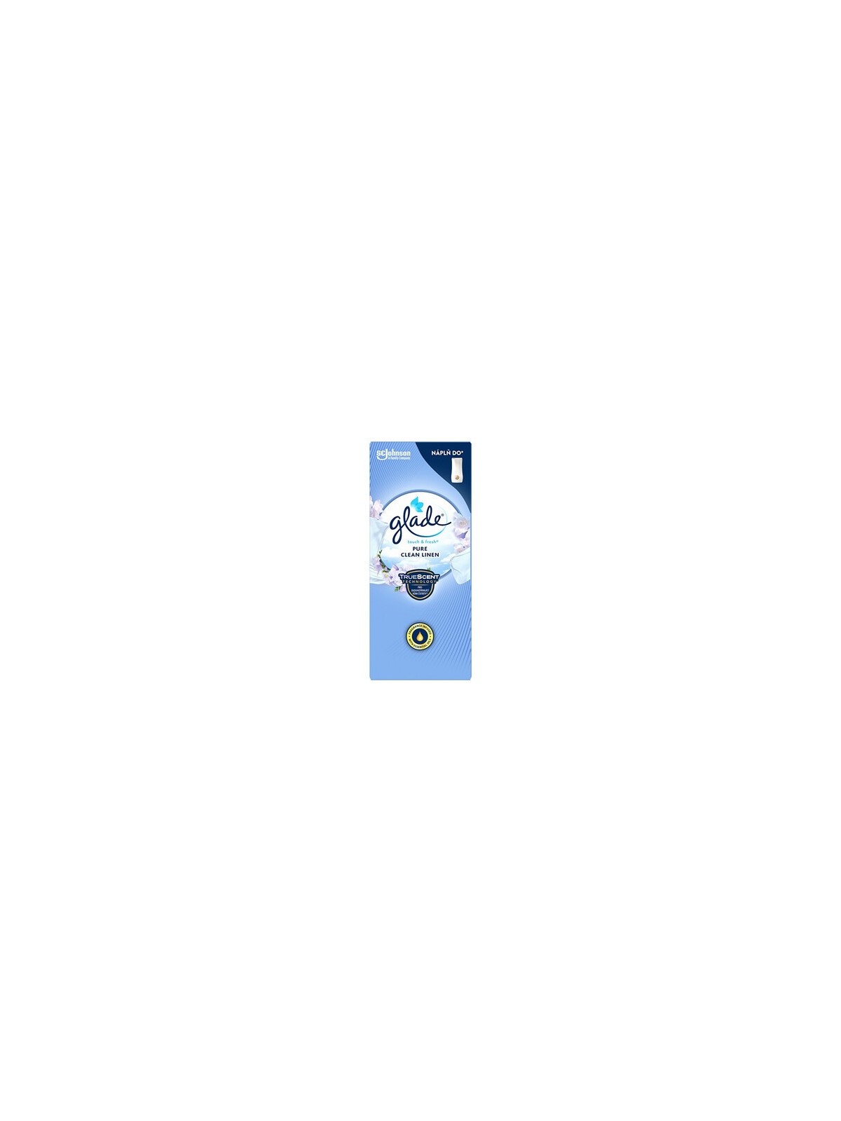 Glade Touch & Fresh Pure Clean Linen Refill - Náplň do osvěžovače vzduchu 10ml donna