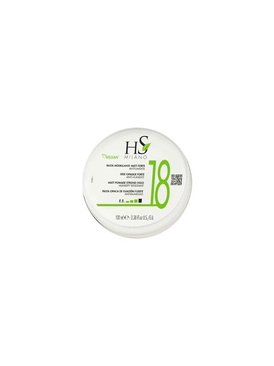 HS Milano Mat Pomade Strong Hold - Matte pomade 100ml donna