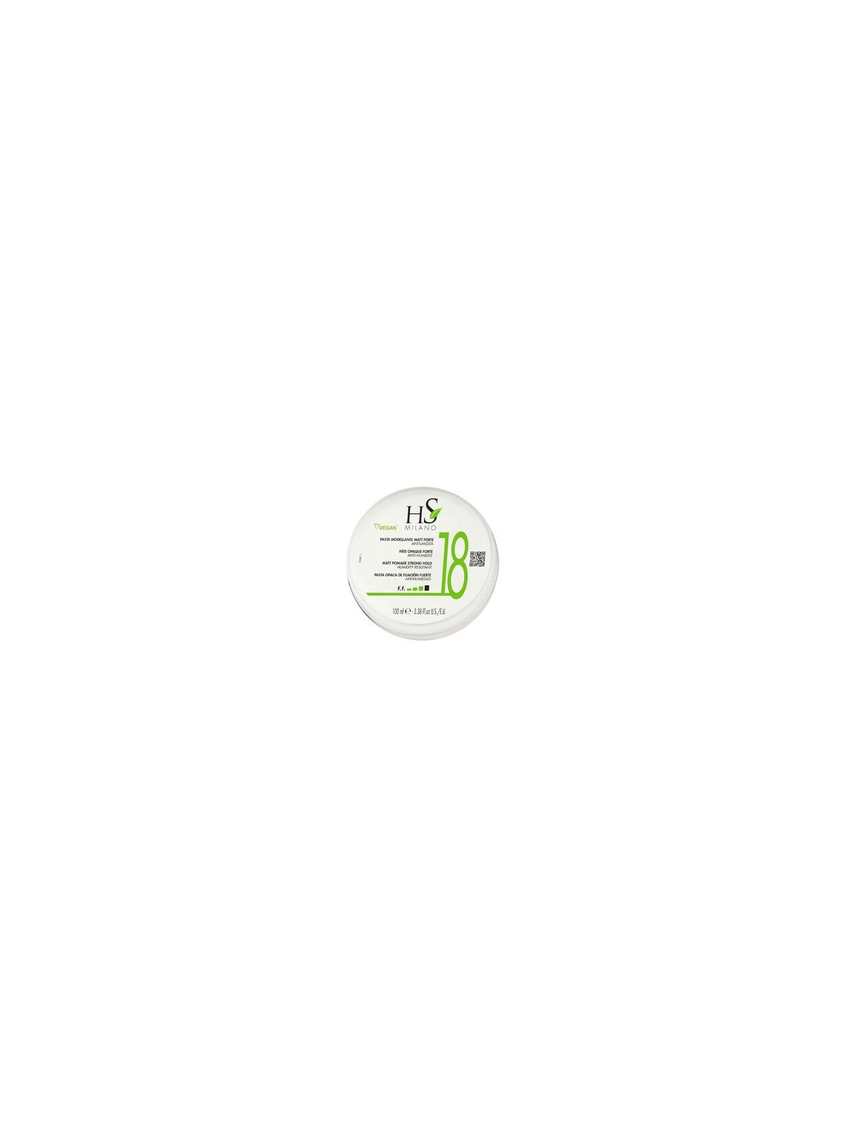 HS Milano Mat Pomade Strong Hold - Matte pomade 100ml donna