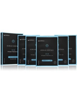 KORIKA Korean Heritage Mask Set - Sada hydratačních plátýnkových masek s 8 typy kyseliny hyaluronové 25.0g donna