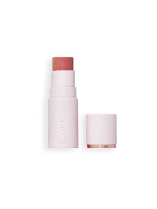 Makeup Revolution Silk Blush Blusher Stick - Tvářenka v tyčince 4,5 g donna Rosy Cheeks
