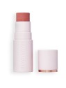 Makeup Revolution Silk Blush Blusher Stick - Tvářenka v tyčince 4,5 g donna Rosy Cheeks