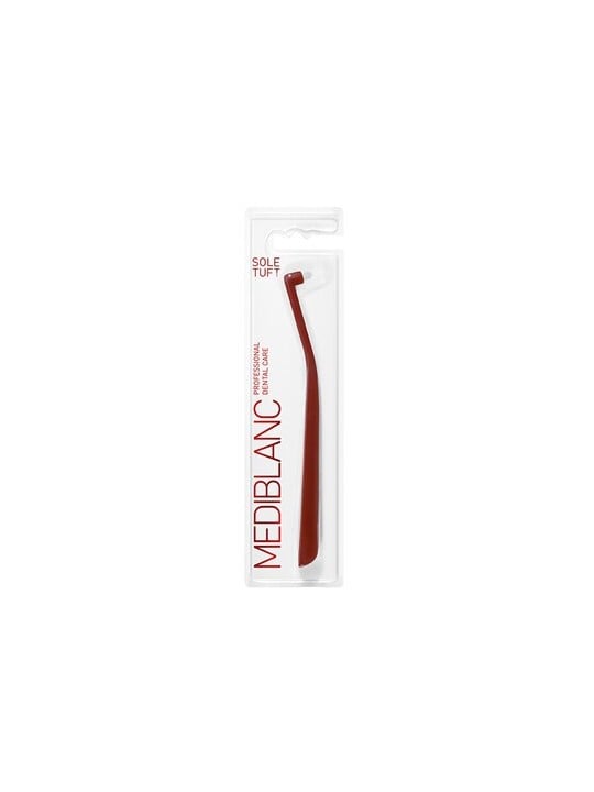 MEDIBLANC Single-Tuft Toothbrush Red 1 pc donna
