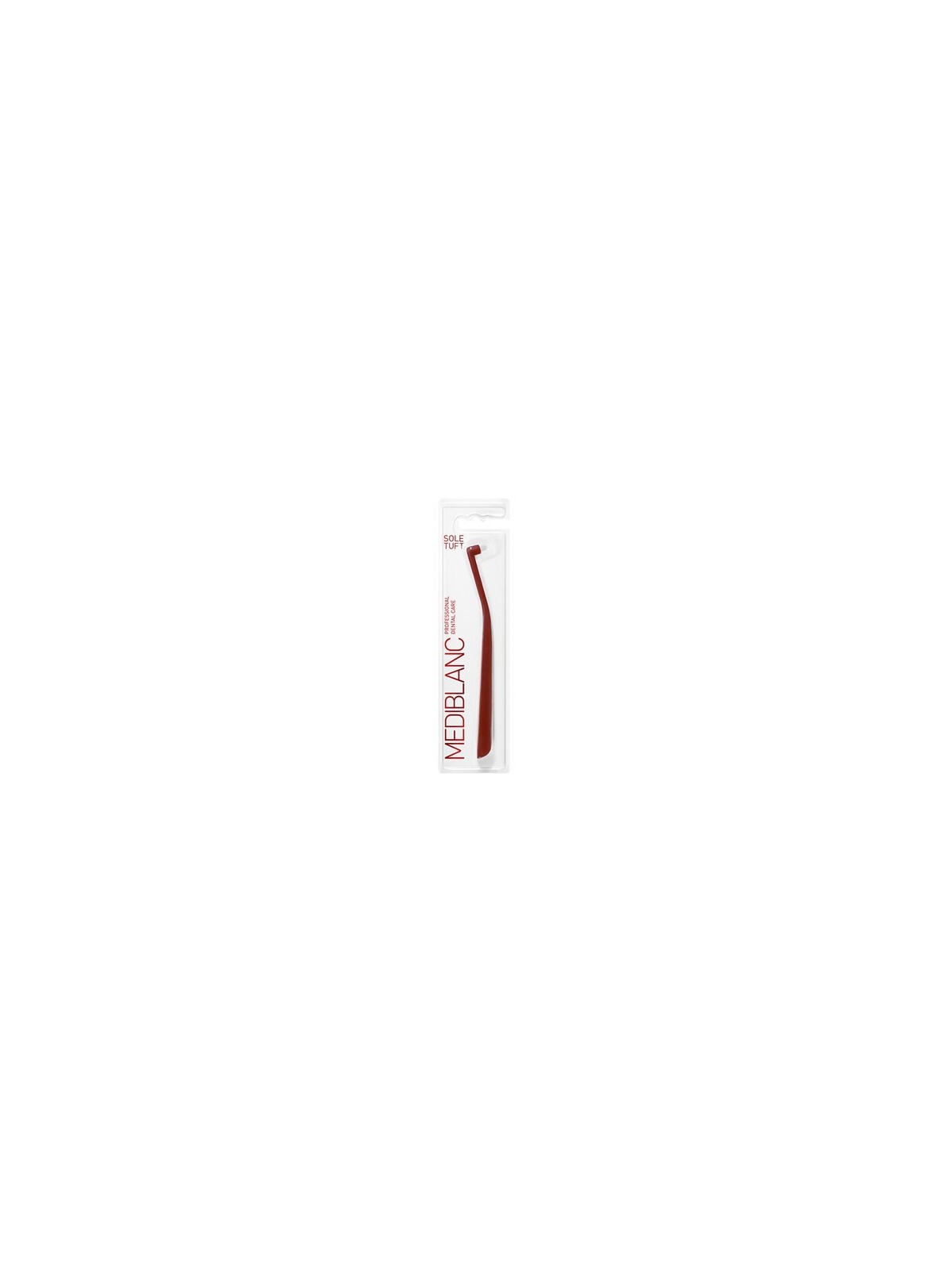 MEDIBLANC Single-Tuft Toothbrush Red 1 pc donna