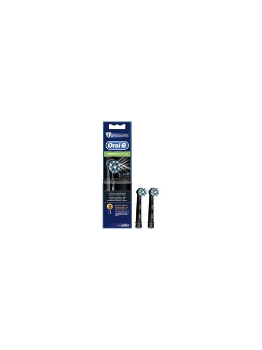 Oral B Cross Action EB50 Black - Replacement brush heads 2.0ks donna