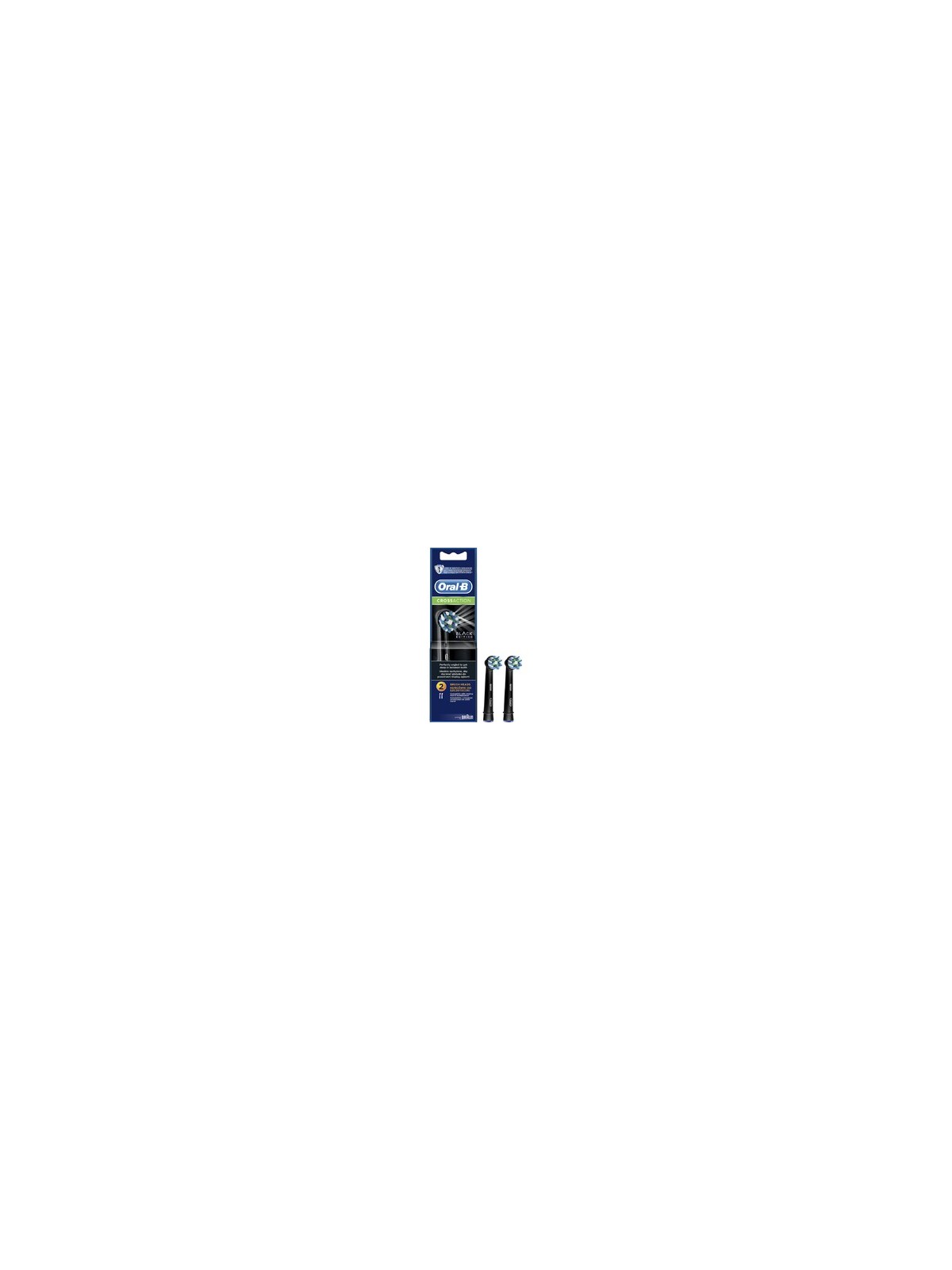 Oral B Cross Action EB50 Black - Replacement brush heads 2.0ks donna